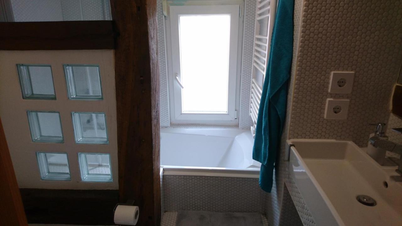 Kleine Gemuetliche Ferienwohnung Im Fachwerkstil Wolfsburg Exterior photo